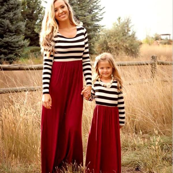 Stripes and Burgundy