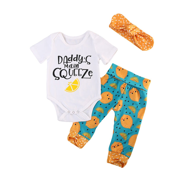 Daddy's Main Squeeze (3-Piece Outfit)