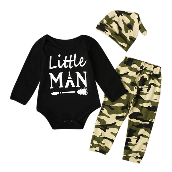 Little Man Camo (3-Piece Outfit)