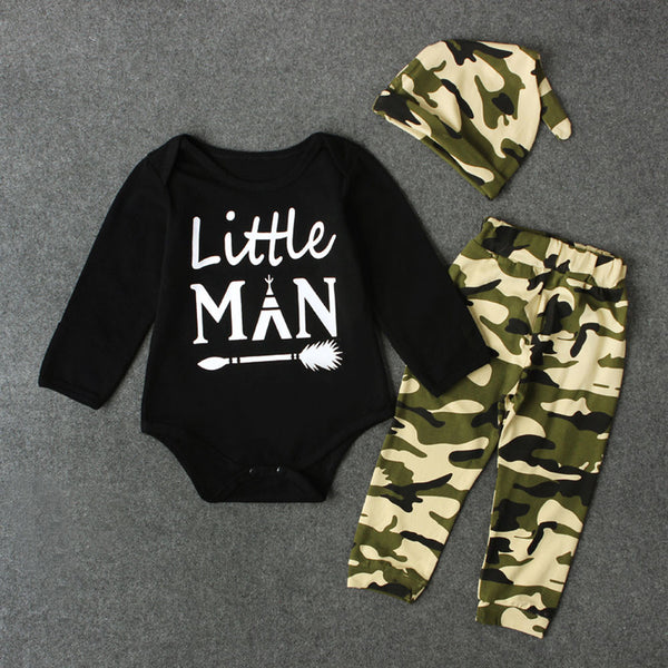 Little Man Camo (3-Piece Outfit)