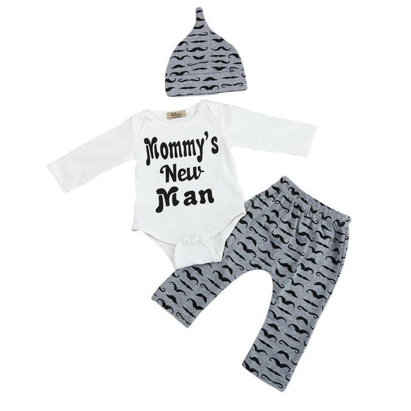 Mommy's New Man (3-Piece Outfit)