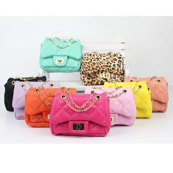 Mini Messenger Bag PU Leather