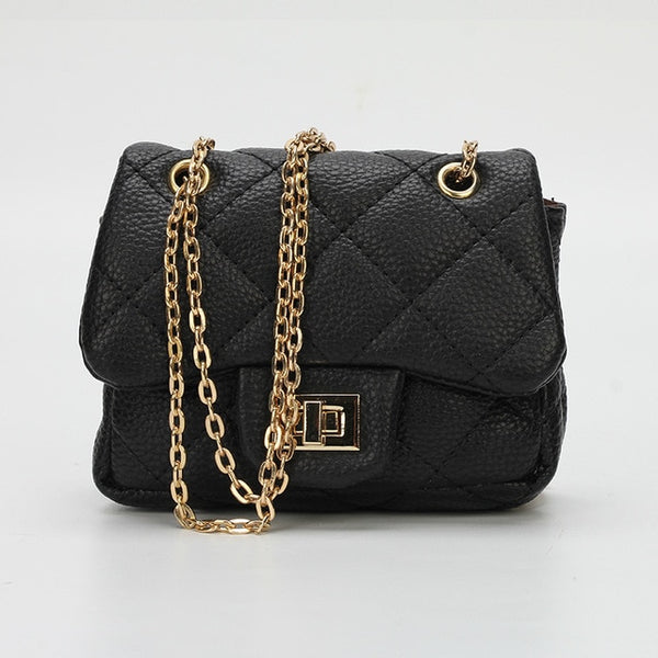 Mini Messenger Bag PU Leather