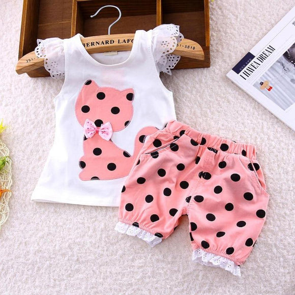 Bibicola Toddler girl two piece suit
