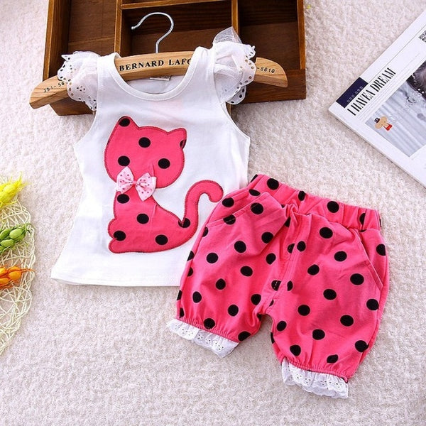 Bibicola Toddler girl two piece suit