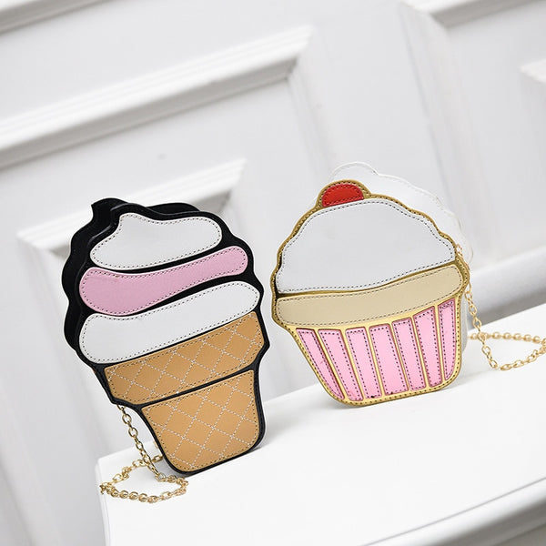 Cartoon Lovely Little Girl Cake Chain