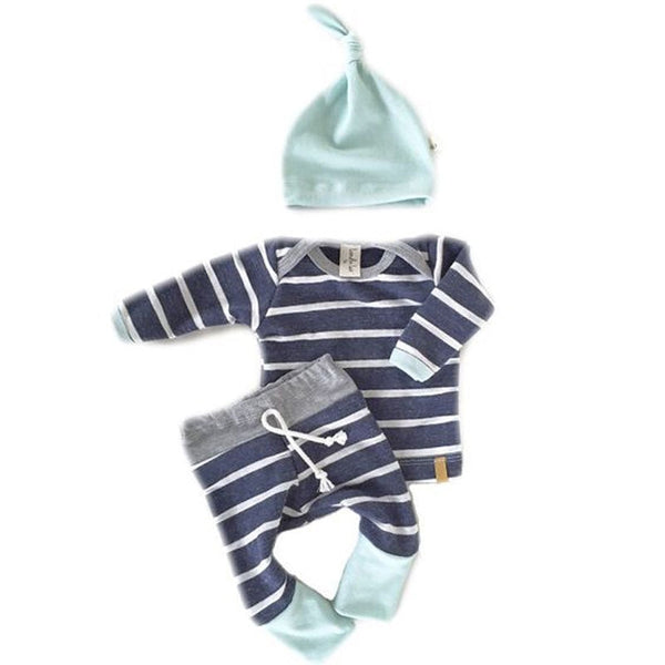Blue Stripes (3-Piece Outfit)