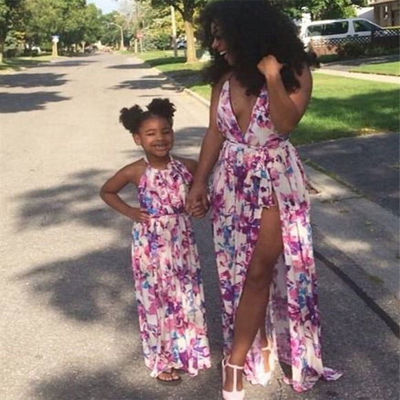 Mommy and Me flower dress